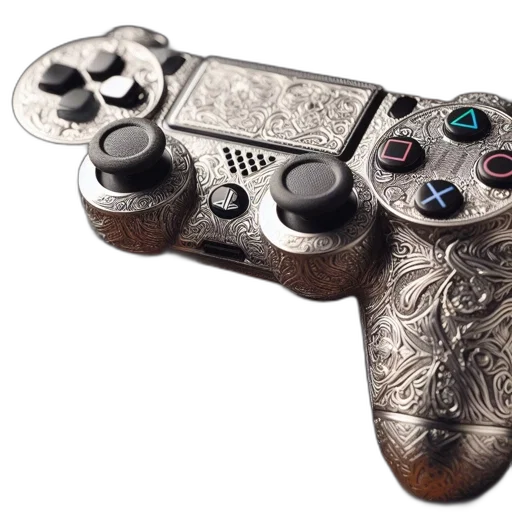 weapon, 3d render, photorealistic, ornately transparent PNG cut-out