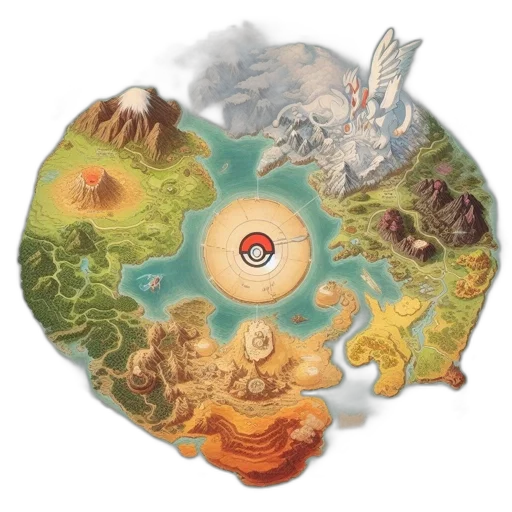 concept art, fantasy art, image, presents transparent PNG cut-out