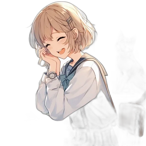 staff, face, creature, jacket transparent PNG cut-out