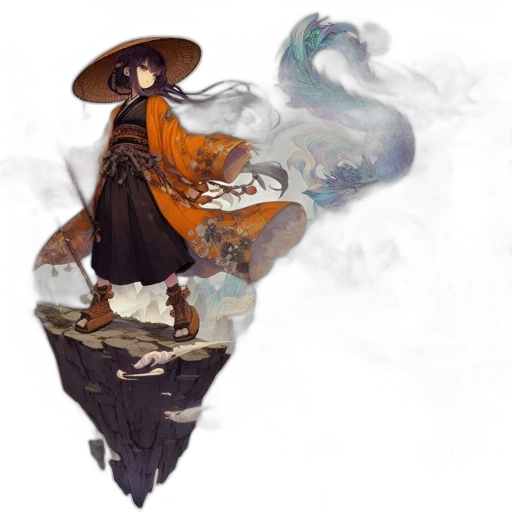 dragon, hat, mask, concept art transparent PNG cut-out