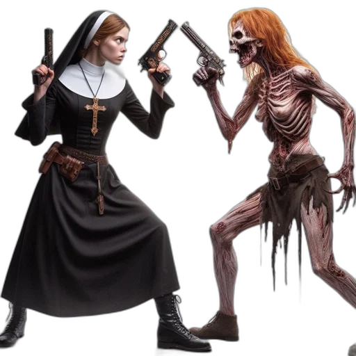 concept art, fantasy art, comic book art, 3d render transparent PNG cut-out
