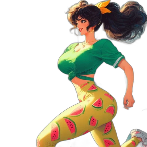 dress, concept art, comic book art, pixel art transparent PNG cut-out