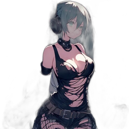 dress, robot, weapon, mask transparent PNG cut-out