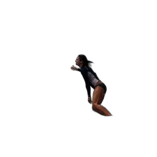 shoes, pixel art, woman, wetsuit transparent PNG cut-out