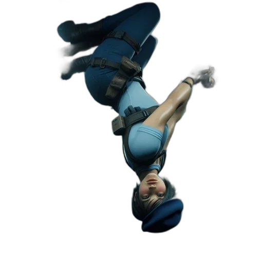 staff, robot, hat, 3d render transparent PNG cut-out