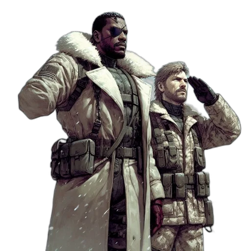 jacket, concept art, cyberpunk, comic book art transparent PNG cut-out