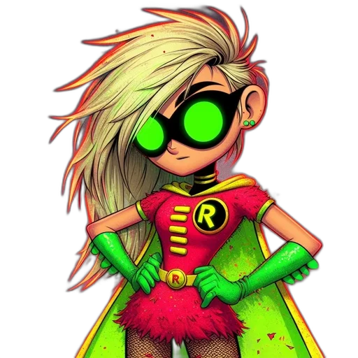 cartoon, comic book art, pixel art, concept art transparent PNG cut-out
