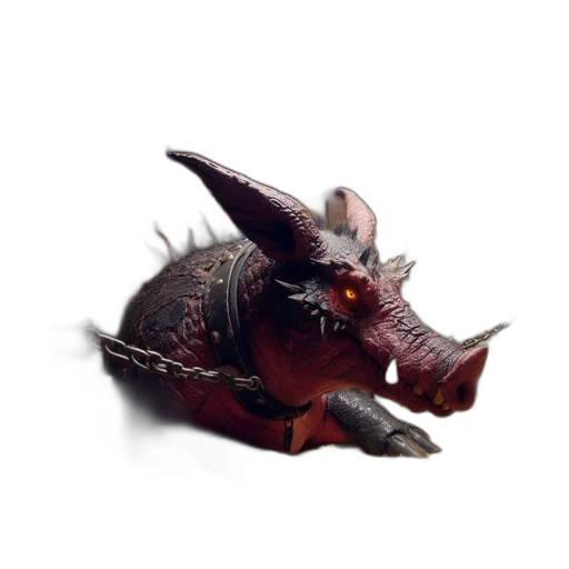 dragon, mask, animal, creature transparent PNG cut-out