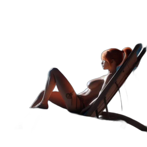 furniture, staff, hair, robot transparent PNG cut-out