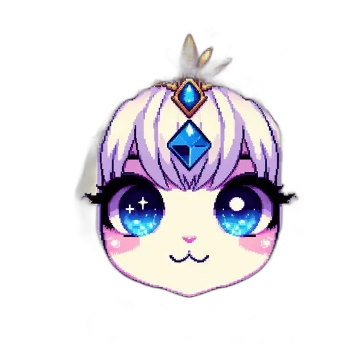 crown, staff, jewelry, face transparent PNG cut-out