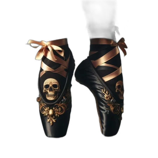 shoes, artistic, shot, gothic transparent PNG cut-out