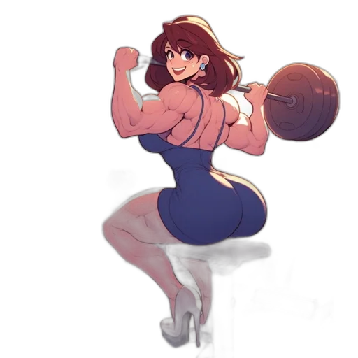 dress, robot, weapon, watercolor transparent PNG cut-out