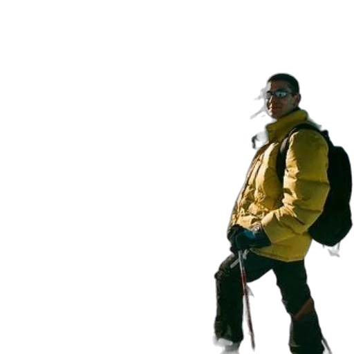 jacket, staff, 3d render, concept art transparent PNG cut-out