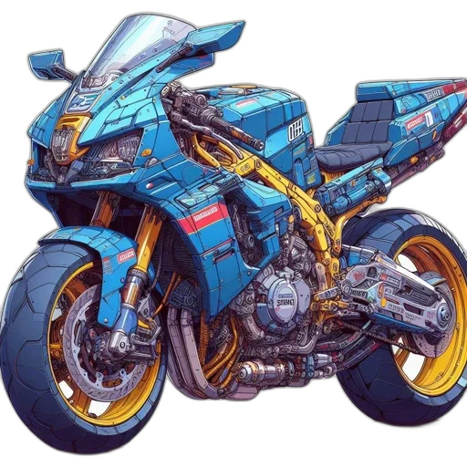 weapon, jacket, robot, concept art transparent PNG cut-out