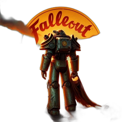 robot, jacket, staff, concept art transparent PNG cut-out