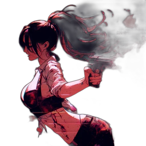 dress, weapon, staff, jacket transparent PNG cut-out