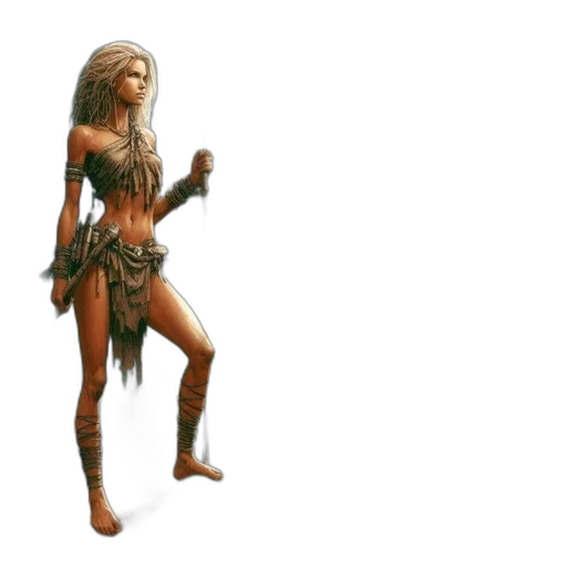 staff, creature, concept art, fantasy art transparent PNG cut-out