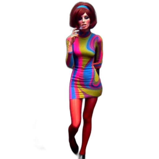 dress, pixel art, 3d render, concept art transparent PNG cut-out