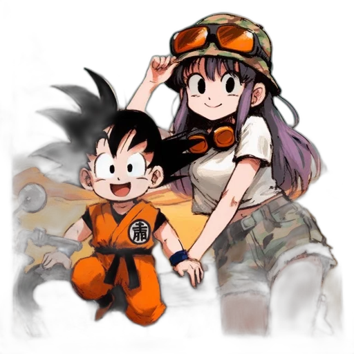 anime, concept art, pixel art, cartoon transparent PNG cut-out