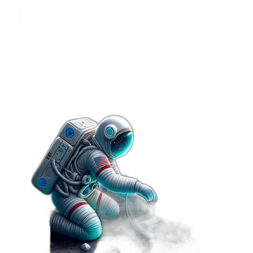 robot, staff, creature, mask transparent PNG cut-out