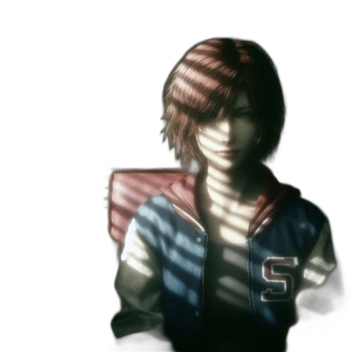 jacket, face, robot, weapon transparent PNG cut-out