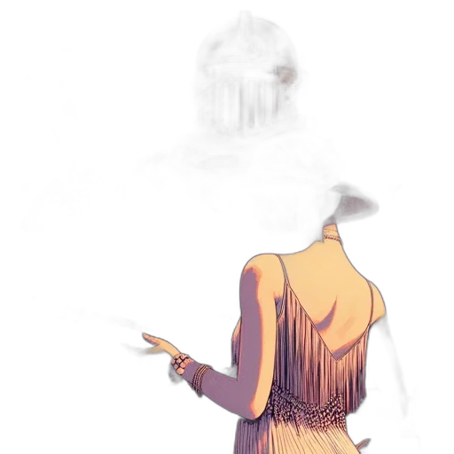 dress, mask, face, jacket transparent PNG cut-out