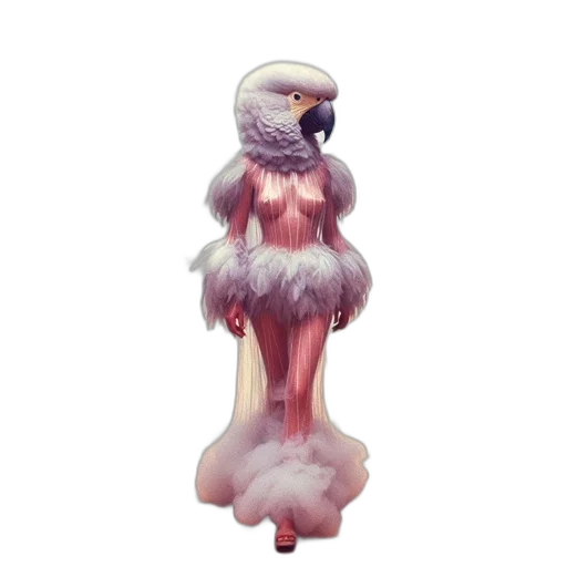 dress, creature, hair, animal transparent PNG cut-out