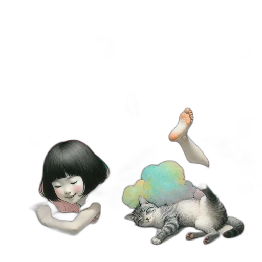 creature, animal, hair, hat transparent PNG cut-out