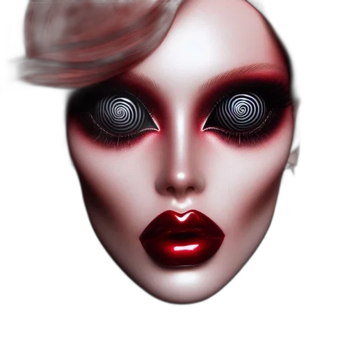 mask, face, creature, robot transparent PNG cut-out