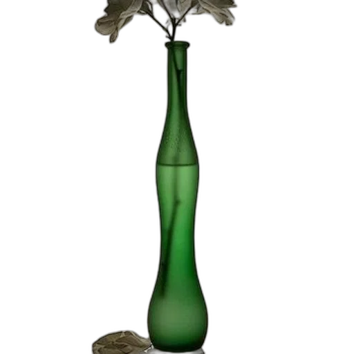 bottle, flower, staff, weapon transparent PNG cut-out