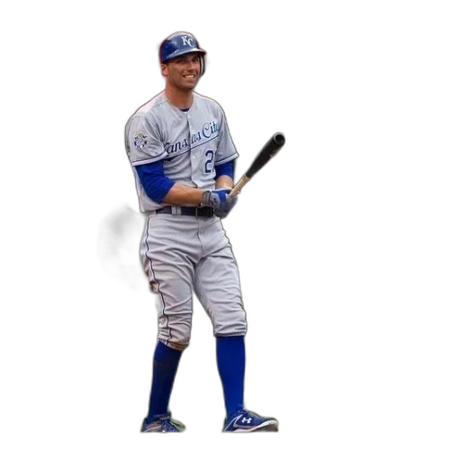 baseball, player, number, his transparent PNG cut-out