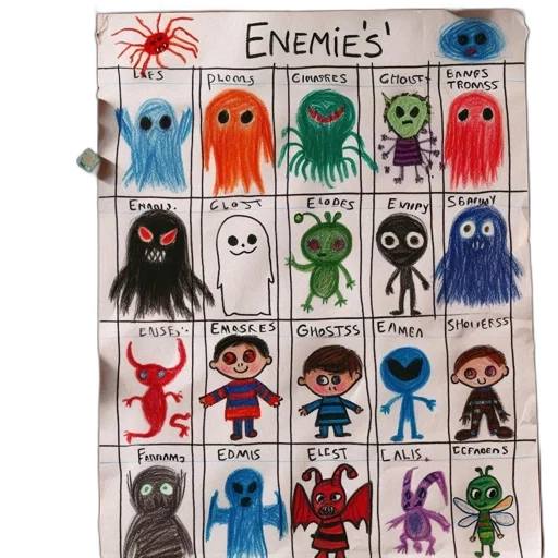 concept art, watercolor, comic book art, hand-drawn transparent PNG cut-out