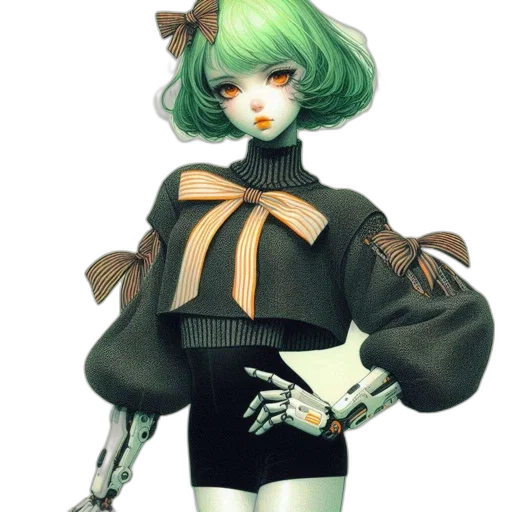 staff, jacket, robot, mask transparent PNG cut-out
