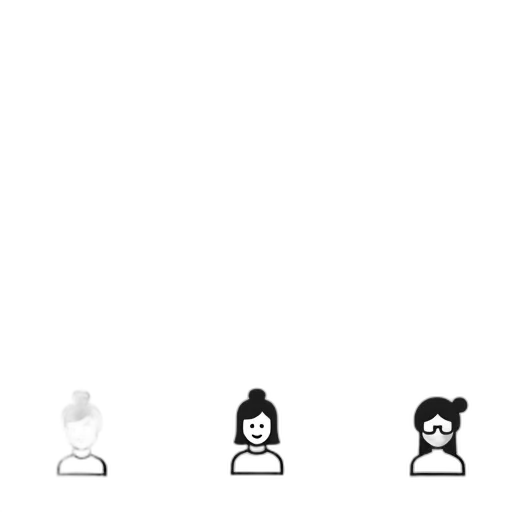 hair, robot, staff, pixel art transparent PNG cut-out