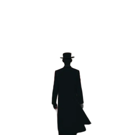 hat, staff, umbrella, jacket transparent PNG cut-out