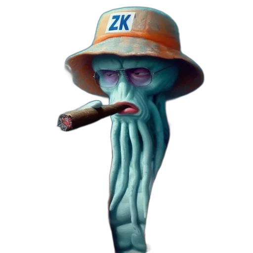 creature, hat, staff, concept art transparent PNG cut-out