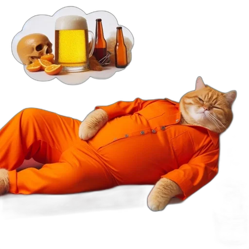 food, animal, concept art, cat transparent PNG cut-out