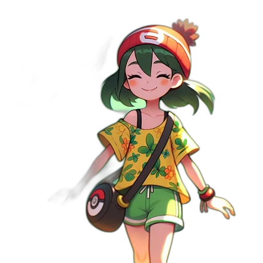 staff, hat, weapon, dress transparent PNG cut-out