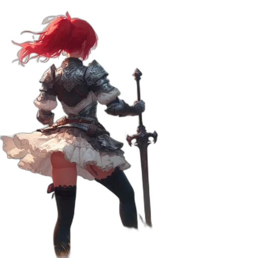 sword, weapon, staff, dress transparent PNG cut-out