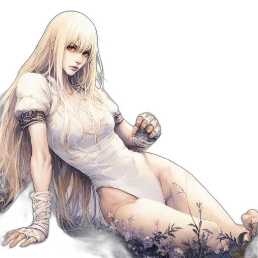 dress, concept art, fantasy art, comic book art transparent PNG cut-out