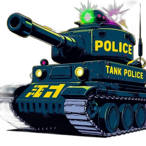 weapon, car, robot, concept art transparent PNG cut-out