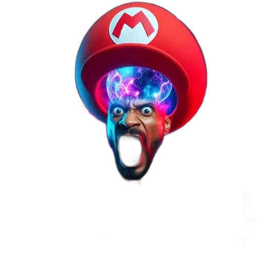 hat, mask, face, staff transparent PNG cut-out