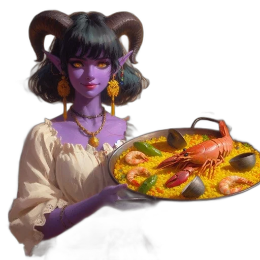 food, concept art, fantasy art, 3d render transparent PNG cut-out