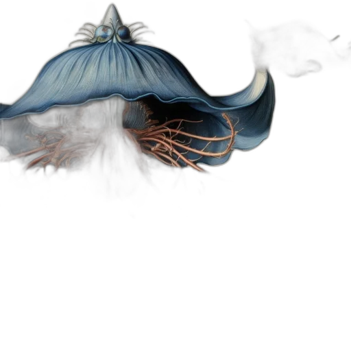 hat, dragon, hair, umbrella transparent PNG cut-out