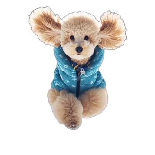 jacket, staff, 3d render, photorealistic transparent PNG cut-out