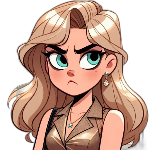 staff, cartoon, pixel art, anime transparent PNG cut-out