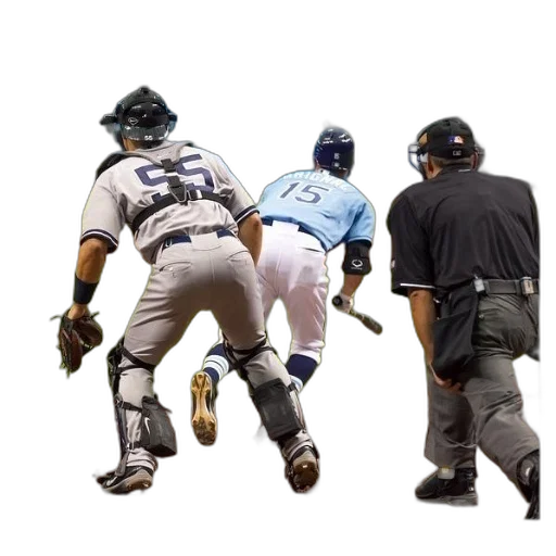 baseball, player, wearing, number transparent PNG cut-out