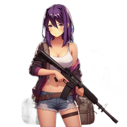 weapon, animal, staff, dress transparent PNG cut-out