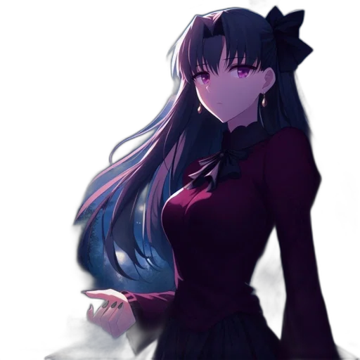 dress, crown, staff, creature transparent PNG cut-out