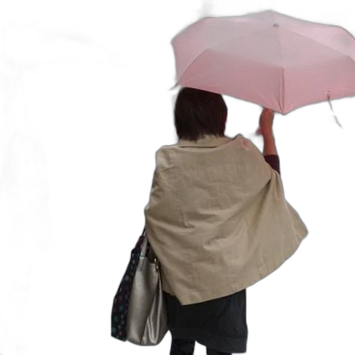 umbrella, jacket, photorealistic, 3d render transparent PNG cut-out